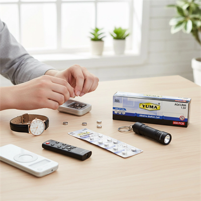 Ag4 Lr-66 Düğme Pil Alkalin 1.5v 10lu Kart - Yuma