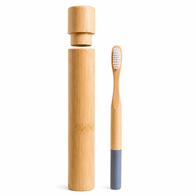 Ahşap - Bambu Diş Fırça Kutulu Diş Fırça Seti Bx40