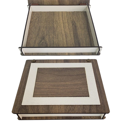 Ahşap Derili Hediye Kutusu