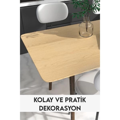 Ahşap Görünümlü Kendinden Yapışkanlı Kaplama Folyosu 5 Metre