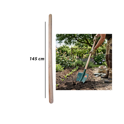 Ahşap Kürek Sap 145cm Bx40