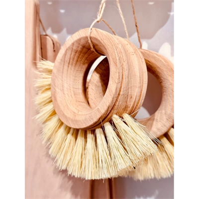 Ahşap Sebze Meyve Yıkama Fırçası