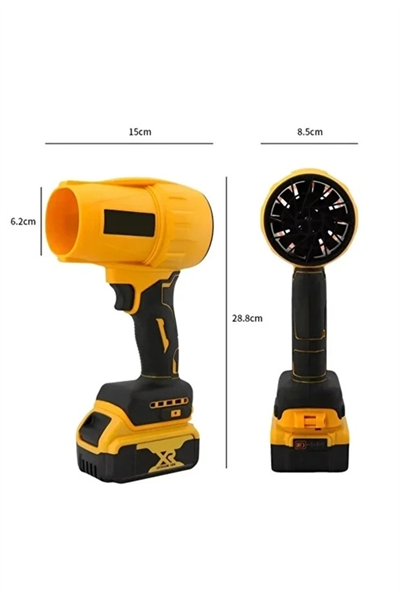 Ahv-18 Turbo Hava Üfleyici | 4 Kademe Hız | 21v 431w Kablosuz Blower | 32.000 Rpm’’