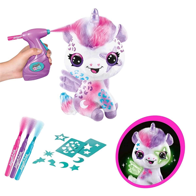 Airbrush Peluş Karanlıkta Parlayan Sihirli Unicorn - S00028788