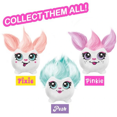 Airbrush Plush Saçlı Peluş S00045539 - 1 Adet Stokta Olan Gönderilir