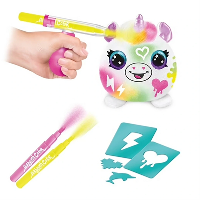 Airbrush Plush Sürpriz Mi̇ni̇ Neon Peluş