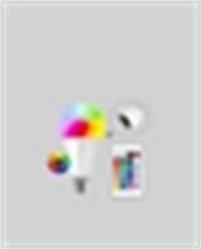 Akıllı 9W RGBW LED Ampul, tasaruflu romantik ışıklı