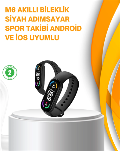 Akıllı Bileklik – Kalp Atışı, Uyku, Adımsayar ve Bildirim Takibi