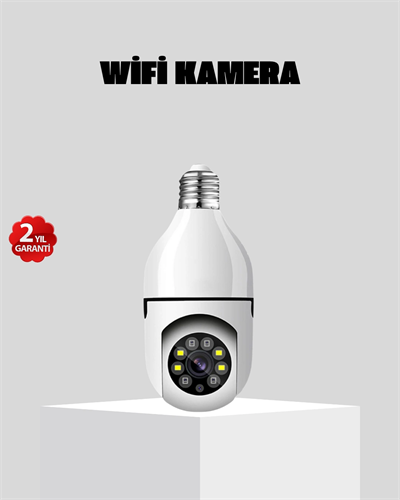 Akıllı Duy Kamera 360 Derece Dönebilir ve PTZ Teknolojili