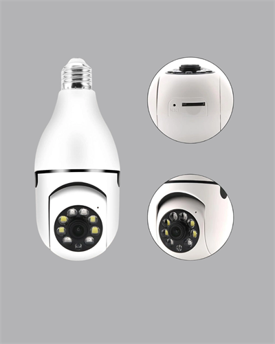 Akıllı Duy Kamera Gece Görüşlü ve Hareket Algılama Sensörlü