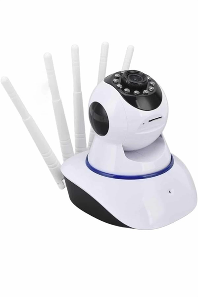 Akıllı Gece Görüşlü Sensörlü Wifi Kamera Telefondan Takip Edilebilir