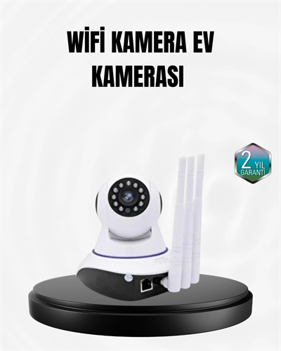 Akıllı IP Güvenlik Kamerası – 1080P HD, Gece Görüşlü, Hareket Algılamalı