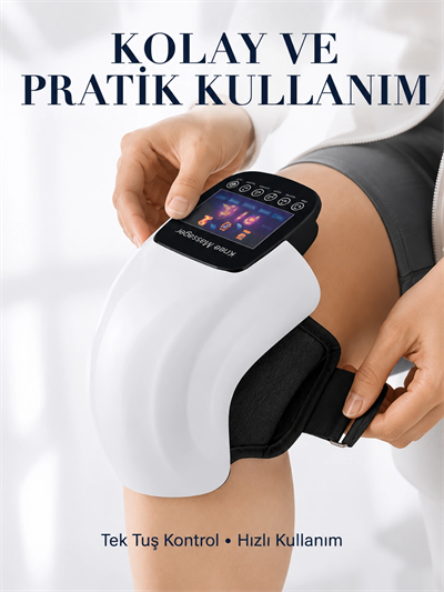 Akıllı Kontrol Özellikli Diz Masaj Cihazı
