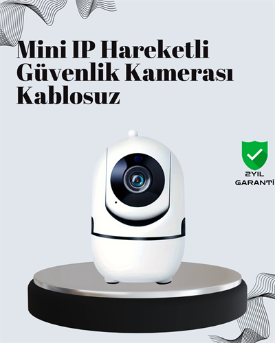 Akıllı Kontrol ve Hareket Takipli 1080P Kablosuz Güvenlik Kamerası – Gece Görüşlü ve İki Yönlü Sesli