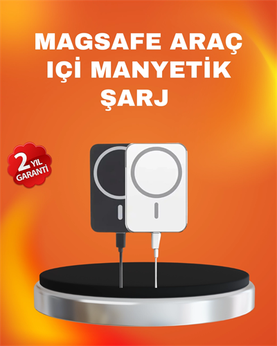 Akıllı Koruma Sistemli MagSafe Araç Tutucu iPhone 12/13/14 Uyumlu