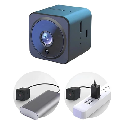Akıllı Mini Kamera 1080P HD WiFi Mobil Uygulamalı Şarjlı Gece Görüşlü Çift Yönlü Ses Kart Destekli