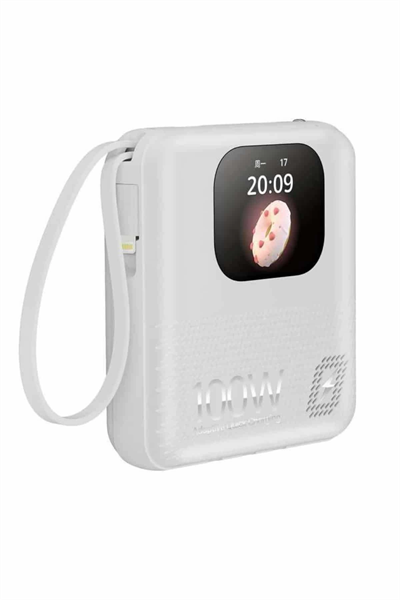 Akıllı Powerbank 10.000 MAH 4 Çıkışlı Taşınabilir Dijital Göstergeli