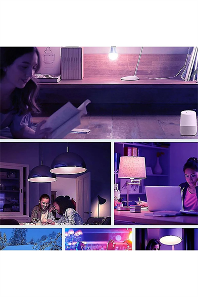 Akıllı Rgb Led Lamba Ampul 9w 50hz 800 Lümen
