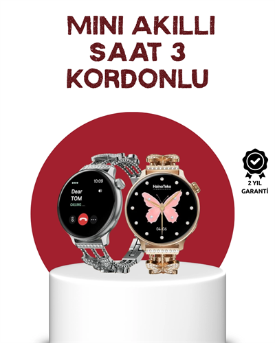 Akıllı Saat – Dokunmatik Ekran, Spor Modu ve Kalp Atış Sensörü