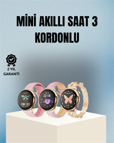 Akıllı Saat – Kalp Atış Takipli, Spor Modlu, Uzun Pil Ömürlü