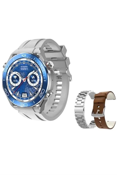 Akıllı Saat 1.62 İnç Ultimate Nabız Sensörlü Sesli Görüşme Yapabilen