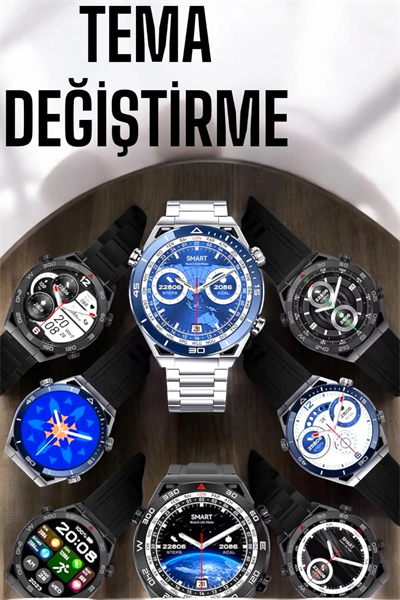 Akıllı Saat 2024 Model Arama Cevaplayan Uyku ve Sağlık Takibi