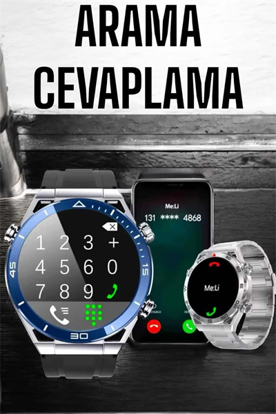 Akıllı Saat 2024 Model Arama Cevaplayan Uyku ve Sağlık Takibi