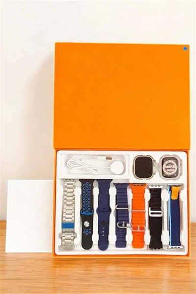 Akıllı Saat 7 Farklı Kordonlu Arama Cevaplayan Bildirim GPS Özelliği