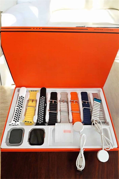 Akıllı Saat 7 Kordonlu Metal,Plastik Ve Hasır Kordon Seçeneği