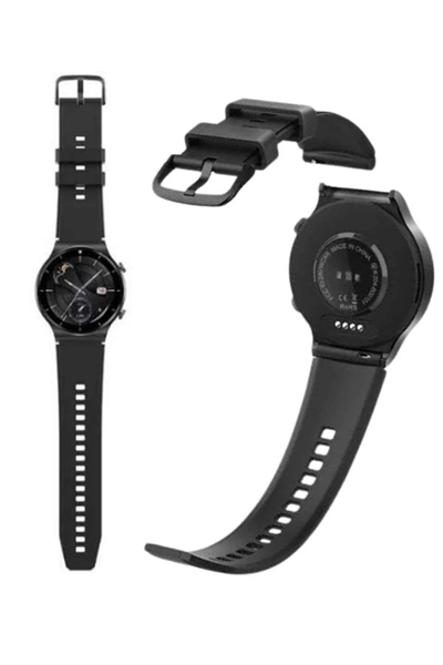 Akıllı Saat Adımsayar Nabız Ölçer Titreşim Özellikli Çağrı Cevaplama Sosyal Medya