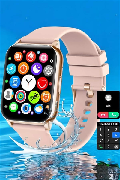 Akıllı Saat Amoled Ekran 3 Kordonlu Aksesuar Hediyeli Sesli Görüşme