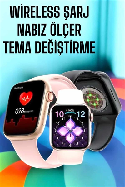 Akıllı Saat Amoled Ekran GPS ve Uyku Takibi Bluetooth Bağlantılı