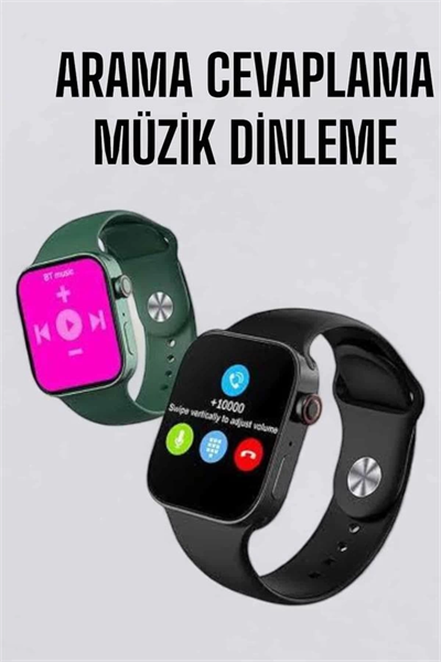 Akıllı Saat Amoled Ekran GPS ve Uyku Takibi Bluetooth Bağlantılı