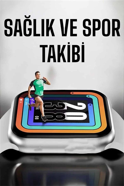 Akıllı Saat Amoled Ekran Yeni Nesil Bluetooth Bağlantılı