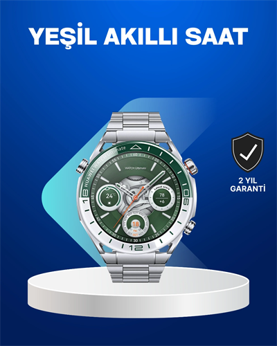 Akıllı Saat Amoled Ekranlı Harita Gösterimli Sağlık ve Spor Takipli