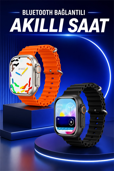 Akıllı Saat Arama Cevaplayan Bildirim Görme Yeni Nesil Bluetooth Bağlantılı