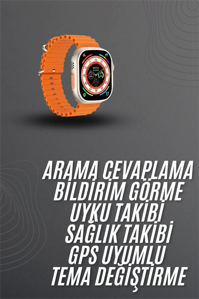 Akıllı Saat Arama Cevaplayan Bildirim Görme Yeni Nesil Bluetooth Bağlantılı