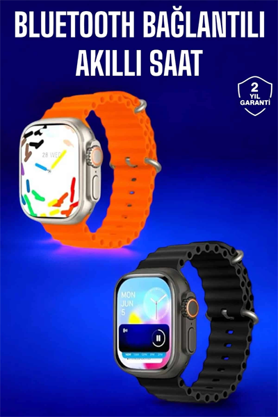 Akıllı Saat Arama Cevaplayan Bildirim Görme Yeni Nesil Bluetooth Bağlantılı