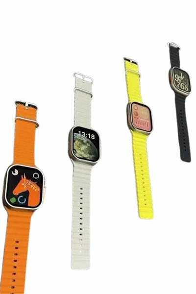 Akıllı Saat Bleutooth Bağlantılı Akıllı Saat Amoled Ekran 49 MM