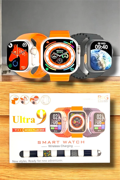 Akıllı Saat Bluetooth Bağlantılı 2.09 İnç HD Ekran ve Çok Yönlü Sağlık Takibi