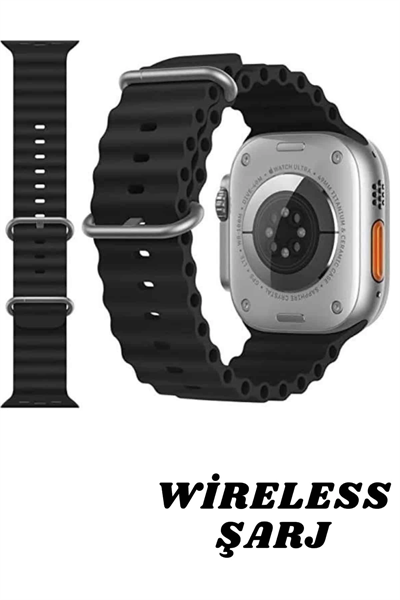 Akıllı Saat Bluetooth Bağlantılı NFC ve GPS Uyumlu Nabız Ölçer Sesli Görüşme