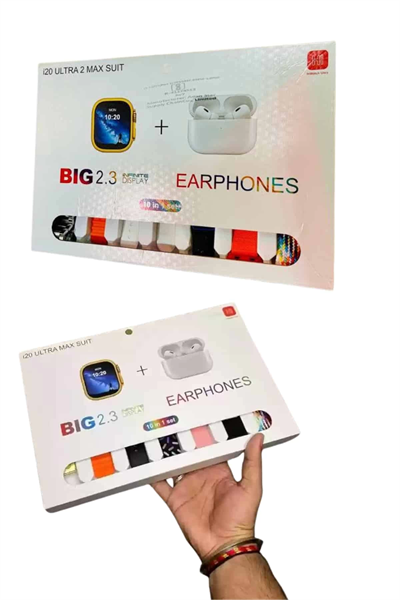 Akıllı Saat Bluetooth Kulaklık Adımsayar Sağlık Takibi Çağrı Cevaplama