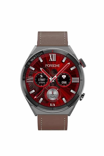 Akıllı Saat Çelik Kordon Çağrı Cevaplama Amoled Ekran Titreşimli Uyku ve Sağlık Takibi