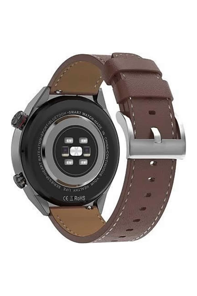 Akıllı Saat Çelik Kordon Çağrı Cevaplama Amoled Ekran Titreşimli Uyku ve Sağlık Takibi