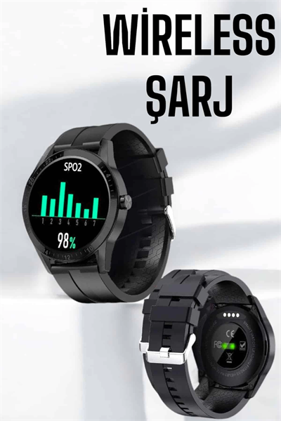 Akıllı Saat Çok Fonksiyonlu Sesli Görüşme NFC Uyumlu Amoled Ekran