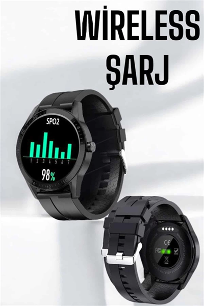 Akıllı Saat Çok Fonksiyonlu Sesli Görüşme NFC Uyumlu Amoled Ekran