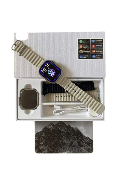 Akıllı Saat Çok Fonksiyonlu Unısex Sosyal Medya Girişli Bluetooth Bağlantılı