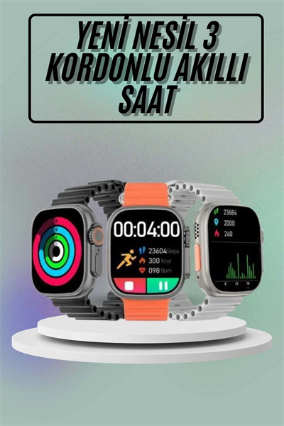 Akıllı Saat Çok Fonksiyonlu Uzun Pil Ömürlü Çağrı Cevaplayabilen Kol Saati