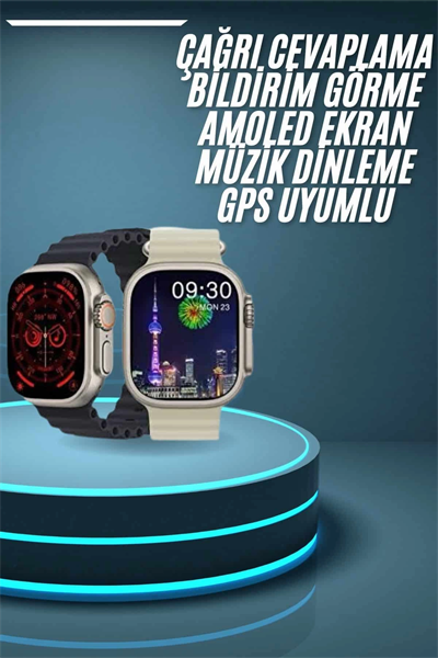 Akıllı Saat Çok Fonksiyonlu Uzun Pil Ömürlü Çağrı Cevaplayabilen Kol Saati