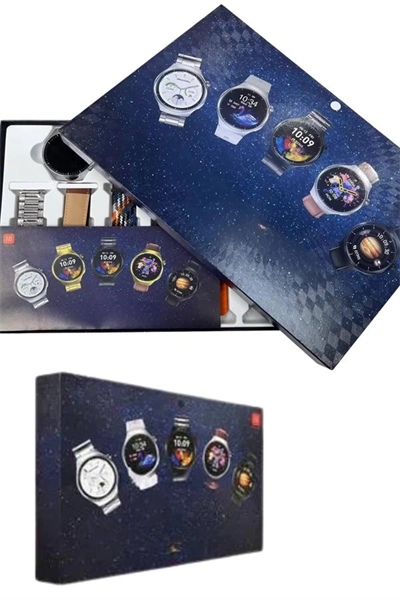 Akıllı Saat Çoklu Kordon Seçenekli Dokunmatik Ekran Nabız Sensörlü